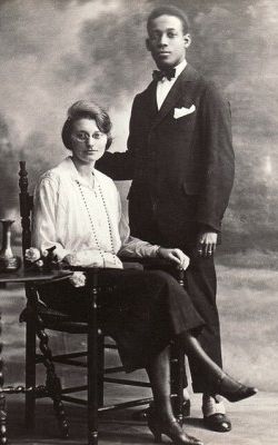 Anton de Kom en zijn vrouw Nel Borsboom 
